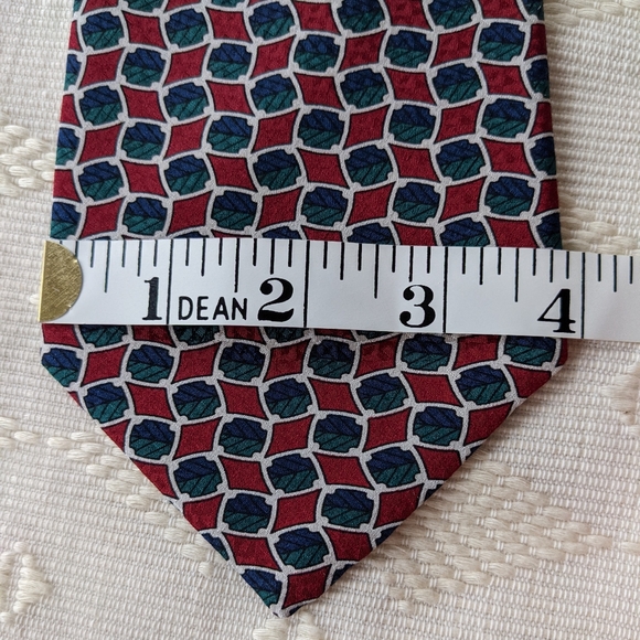 Vintage silk mens tie - Aquascutum London Made in Canada - Picture 2 of 8